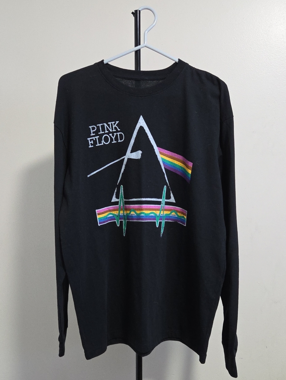 Pink Floyd Black Long Sleeve Top